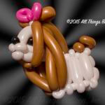 balloon art - cute dog